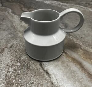 Midwinter Stonehenge White Creamer Pitcher Vintage MCM Wedgwood England